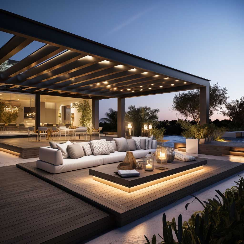 تركيب برجولات مجالس خيام استراحات في الرياض