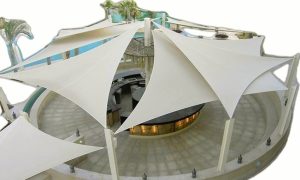 مظلات الشد الانشائي حداد مظلات سواتر هناجر الرياض